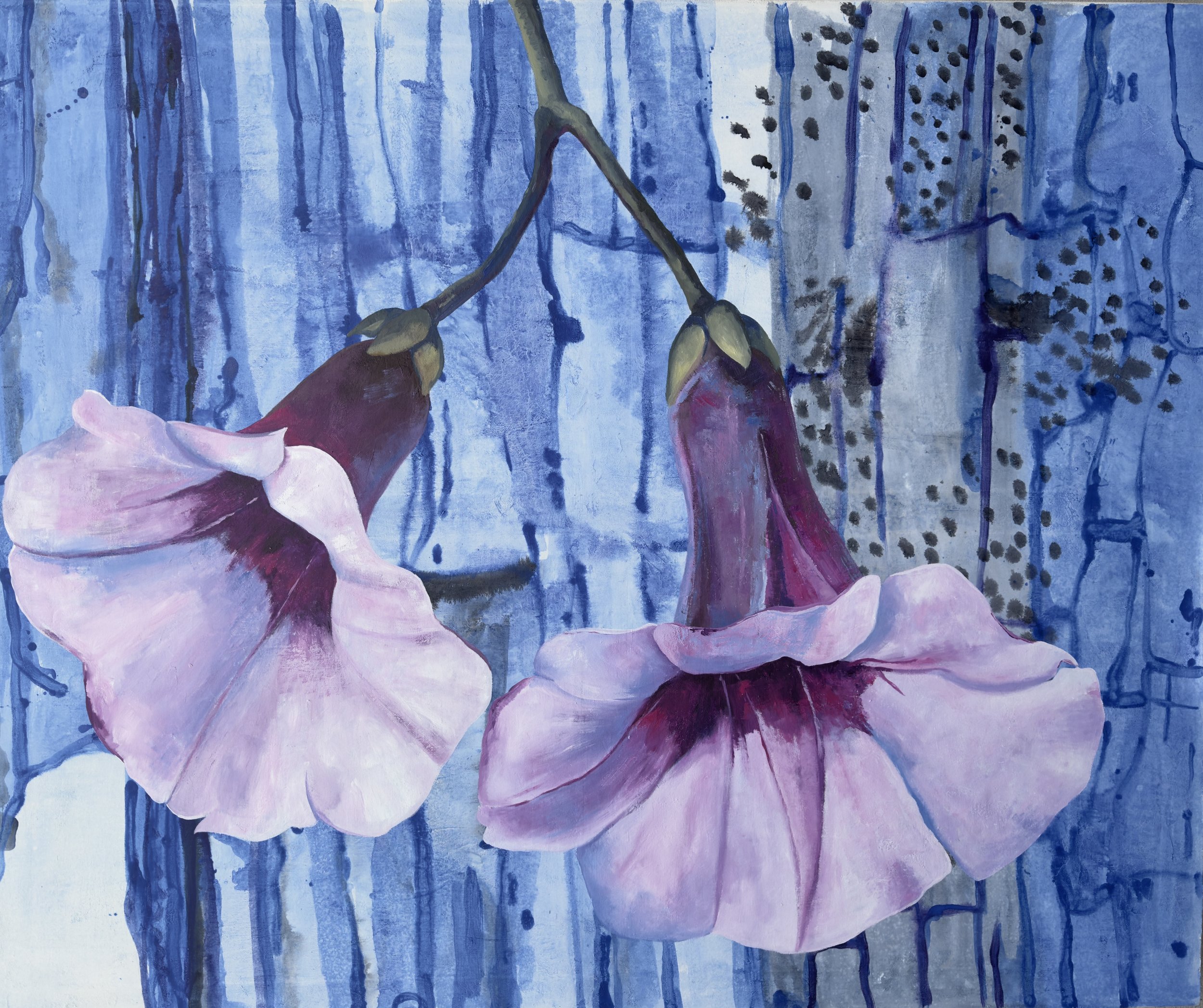 4. Hawaiian baby woodrose, 2022, akril, platno, 180 × 150 cm.jpeg