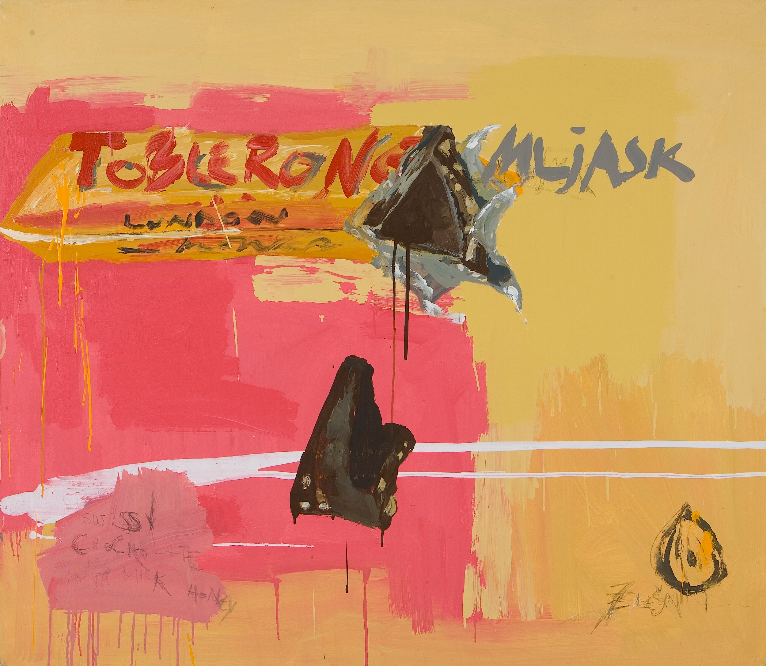 Toblerone, acrylic on canvas, 130x150 cm, 2007